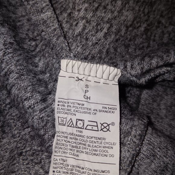 OLD NAVY ACTIVE GO-DRY OPEN FRONT HOODIE CARDIGAN - Picture 3 of 14